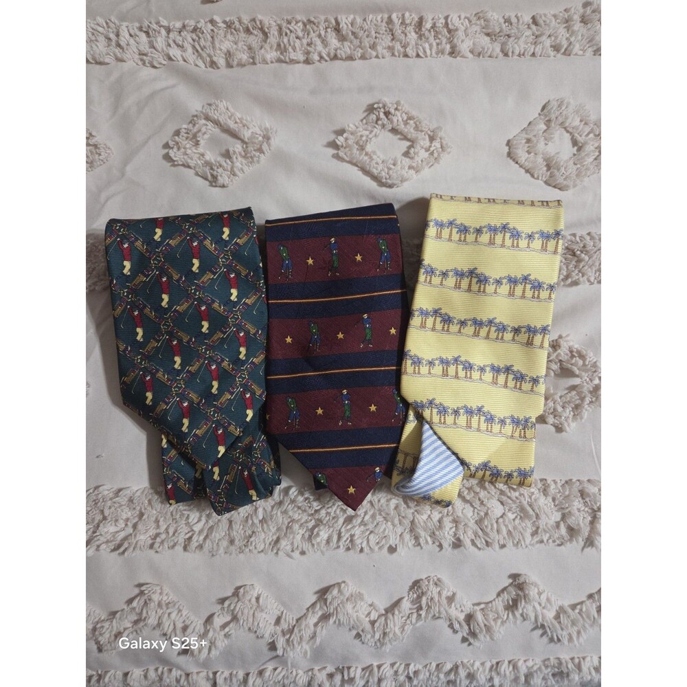 3 Vintage Tommy Hilfiger Ties